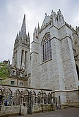 Quimper, la cathdral de Saint Corentin 